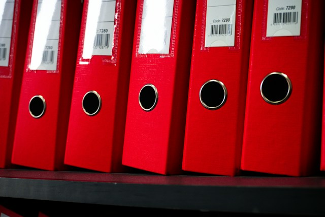 Archivage papier dirigeant